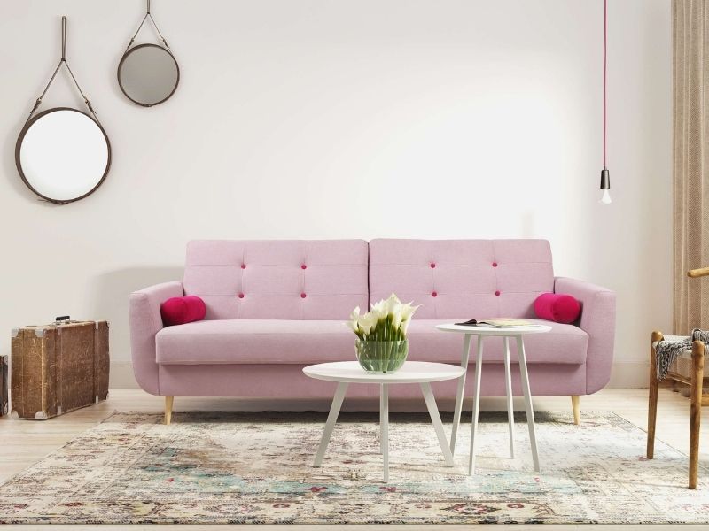 sofa do salonu - jak ochronić ją przed zwierzętami