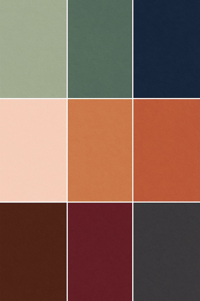 ściany w sypialni - mocne kolory akcentowe  ściany w sypialni - tonacje akcentowe