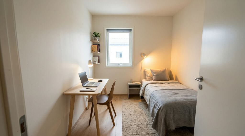 Jak urządzić pokój 2x3? Podział na strefy