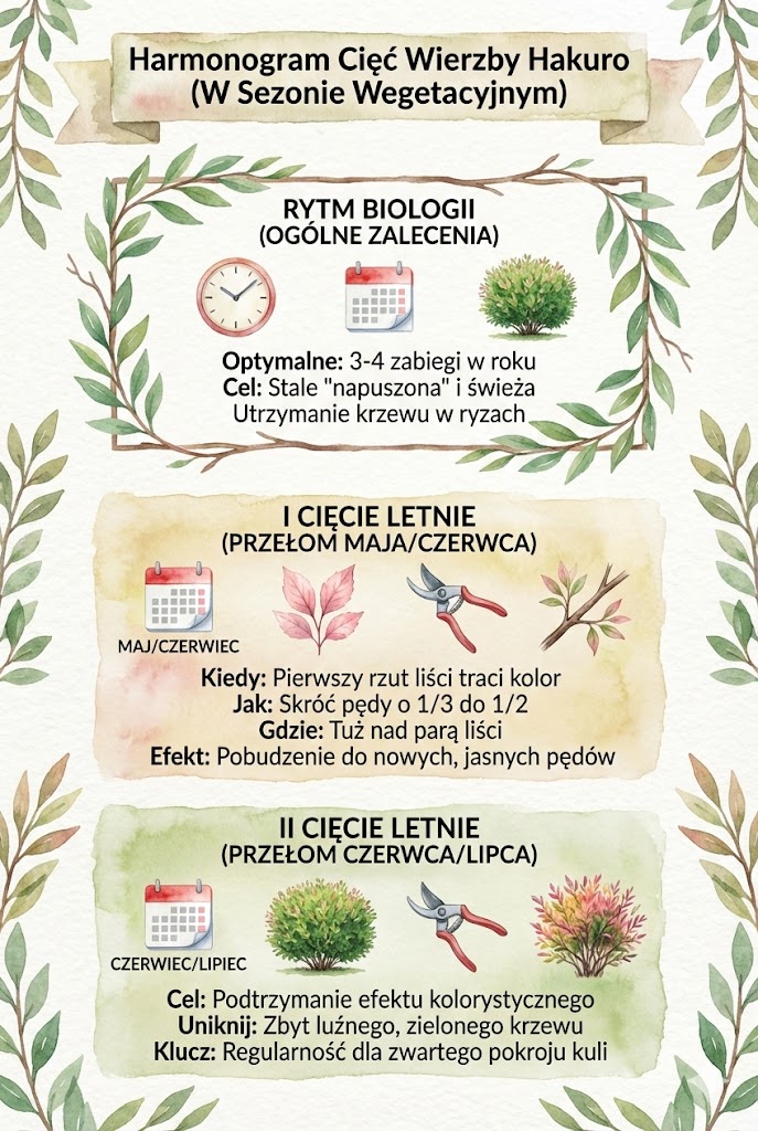 kiedy przycinać wierzbę hakuro w porze letniej kiedy przycinać wierzbę hakuro w sezonie wegetacyjnym