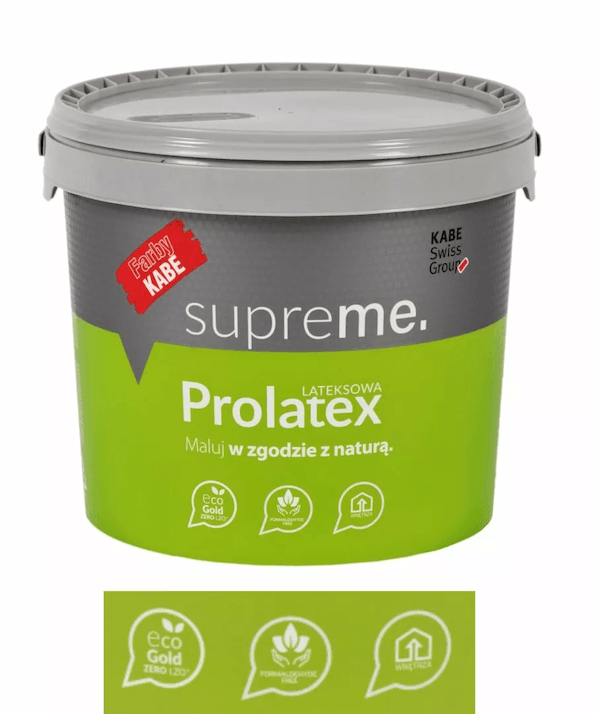 Najlepsza farba do ścian ranking – Kabe Prolatex uniwersalna farba lateksowa do domu