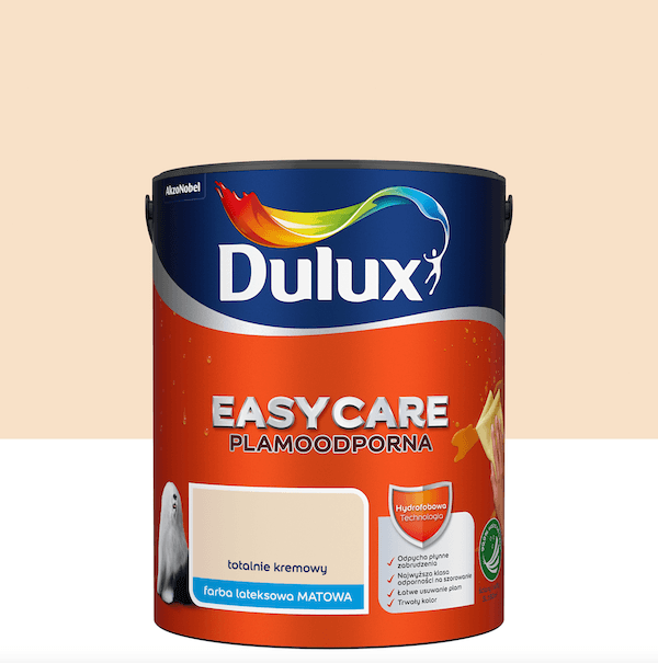 Najlepsza farba do ścian ranking – Dulux EasyCare odporna na plamy i zabrudzenia
